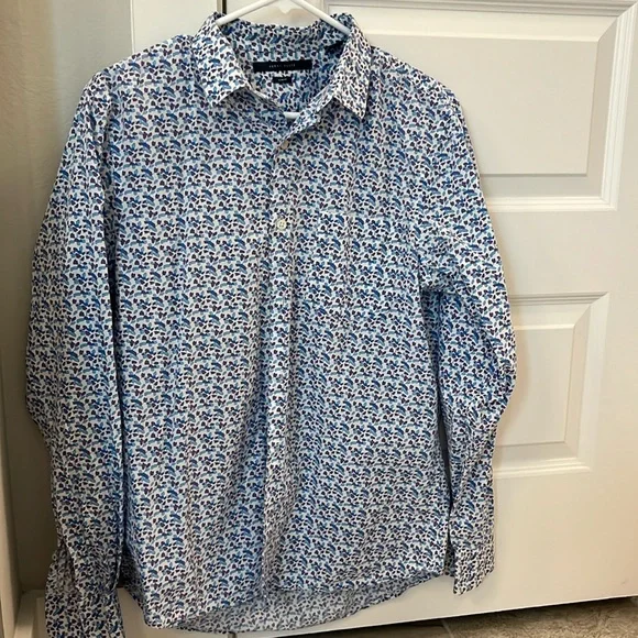Perry Ellis | Shirts | Perry Ellis Slim Fit Dress Shirt | Poshmark